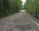 Дорога от трассы А-107 до садового товарищества.