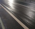 ЦКАД: на участке вдоль рп.Калининец (го Наро-Фоминск) асфальтное покрытие уложили в начале лета. Уже явная колея. Уже многочисленные дыры в асфальте (участок трассы Тарасково-Бурцево), которые латаются ямочным методом. Прошло лишь 2 месяца. Светодиодные фонари освещения мерцают очень сильно, явно видно в темное время суток (участок трассы Кобяково-Тарасково).