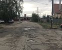 дорога на территории ЦРБ Красноярского района