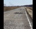 Полностью 30 км дороги между п. Краснодубровский Алейского района и трассой а322 (г. Алейск - г. Барнаул) в таком состоянии.