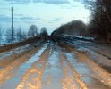 Отвратительное состояние дороги на въезде в деревню Андрейково (Бурашевское СП) от трассы М10 сразу за заправкой Шелл по направлению в Мск!