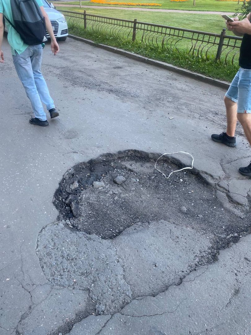 Санкт-Петербург, Большой Сампсониевский проспект, 80 — Проект Общественной  организации Убитые Дороги «Дорожная инспекция / Карта убитых дорог»