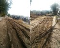 Городское кладбище «Щупинское»: Тверская обл., г. Ржев, Осташковское ш. (Координаты: 56.263068, 34.328722 (Автодорога «Осташков - Селижарово - Ржев»: 28К-1179)).
Дороги на муниципальном городском кладбище «Щупинское» (в ведении Администрации Ржевского муниципального округа) - грунтовые: после схода снега и после дождя размокают, в слякоти остается глубокая колея от колес машин (около 30 см) и такси до дальних участков захоронений ехать отказываются. В дождь дороги становятся непроходимым, а если автомобилям и удается проехать, то слякотью забрызгиваются памятники, расположенные вдоль дороги! 
Прокурор Тверской области в своем ответе от 09.12.2022 г. на запрос депутата Заксобрания Тверской области вынес представление руководителю МУП г. Ржева "Ритуал" и поручил Роспотребнадзору по Тверской области провести внеплановую проверку, которая подтвердила все проблемы кладбища!
13.04.2023 г. - мер по благоустройству не принято! Грунт возле Часовни Архангела Михаила колеблется под ногами, как на болоте, - вот-вот провалится... Я почти километр прошел до участка (водитель такси отказался везти, опасаясь увязнуть в слякоти)... Скоро Родительская суббота и Святая Пасха... Страшно представить, что будет с посетителями городского кладбища...