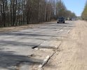 Неудовлетворительное состояние дорожного покрытия автомобильной дороги "Мяглово-а/д Кола" Всеволожский район Ленинградской области.
