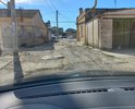От ул. Заводской до ул. Шмидта . примерно от дом 62 до 116. Ремонта , даже ямочного , не делалось  никогда.