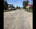 Дороги вообще нет. Пока сухо ещё можно проехать аккуратно, но после дождей этот участок превращается в полосу препятствий. По этой дороге ездят автобусы и маршрутки. Подвеска на Авто убивается. И вообще она не безопасна.