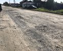 Дороги вообще нет. Пока сухо ещё можно проехать аккуратно, но после дождей этот участок превращается в полосу препятствий. По этой дороге ездят автобусы и маршрутки. Подвеска на Авто убивается. И вообще она не безопасна.