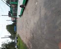 Дорога протяжённость около 100 метров щебёнка и слошные ямы.Испытание для пассажиров что бы не упасть и для водителей троллейбусов не повредить позвоночник.