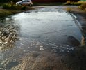 Дорогу сделали 2 года назад, а она уже разбита.