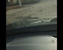 Ужасные ямы при въезде на улицу кронштадтскую рядом находятся магазины и Водоканал.