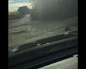 Ужасные ямы при въезде на улицу кронштадтскую рядом находятся магазины и Водоканал.