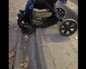 Разрушенный тротуар, не возможно передвигаться с детской коляской, про инвалидные коляски речь вообще не идёт