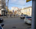 Нет пешеходного перехода от поликлиники через Максима Горького