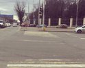 В городе Краснодаре неразличима дорожная разметка на пересечении улиц Красных Партизан/2-я Линия