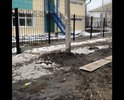Построили новый детский сад, спасибо!!! Однако при проведении коммуникаций забыли восстановить тротуары