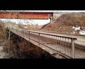 Под железнодорожным мостом и переездом очень глубокие ямы.