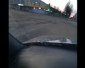 Одна из центральных улиц города Гусь-Хрустального... Улица Калинина, вся в ямах...