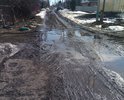 В Новомосковске по улице Володарского отсутствует асфальтовое покрытие.