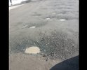Постоянные ямы дорога пользуется спросом. Центр города Петрозаводска