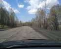 Ямы, выбоины, волны в дорожном покрытии дороги от поворота на Ясаулку в сторону Орджоникидзевского района, Новокузнецк