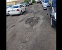 убитая дорога,  нужен асфальт