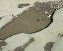 глубокие ямы,с острым обрывом.невозможно объехать!!