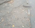 При ремонте дороги проигнорировали ремонт единственного тротуара возле второго детского сада в г. Ставрополе по адресу: ул. 50 лет ВЛКСМ 30!
