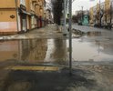 Пешеходный переход на пересечении Советская -Некрасовский переулок залит водой и пешеходы вынуждены выходить на проезжую часть чтобы его поресеч!