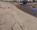Наиболее аварийное состояние дороги от пересечения с ул. Армянская до  пересечения с ул. Кандринской в Демском районе г. Уфы
