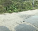 Разрушено дорожное полотно
