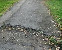 дефекты на тротуаре рядом с начальной школой N 12 и больницей