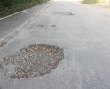множественные ямы на коротком участке