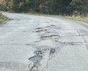 Дорога на зарю в ужасном состоянии