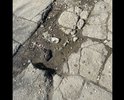 Прошу обратить внимание, на данный участок дороги,который за 38 лет не разу не ремонтировался.