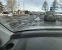 Федеральная трасса Вилюй, левый берег перед въездом на плотину Братской ГЭС.