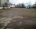Пешеходная и парковачная зона рядом со Сбербанком. место оживлённого трафика. Асфальта небыло ни когда.