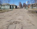 сплошные ямы по ул. Первомайская