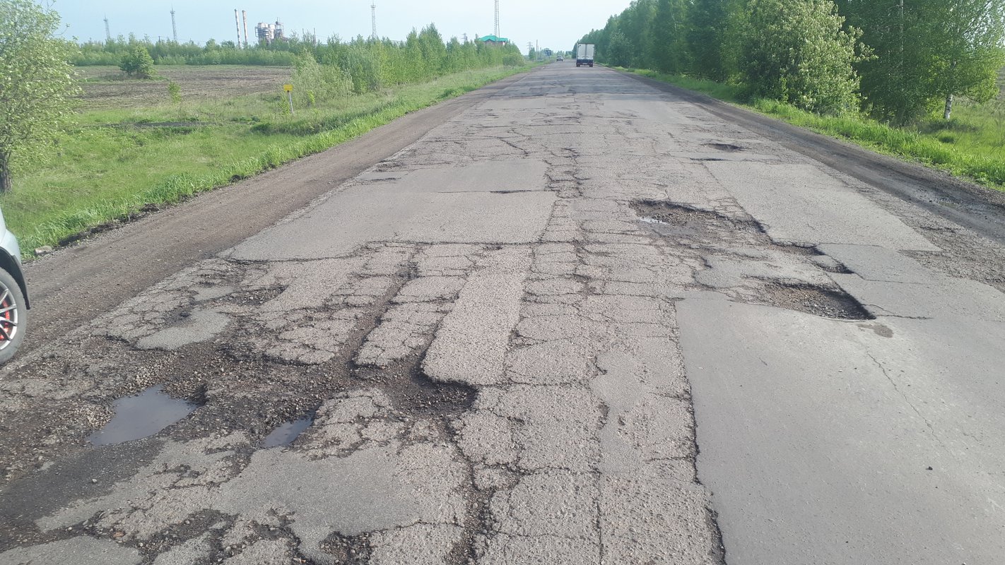 Карта убитых дорог города Анжеро-Судженск