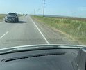 Участок дороги от Феодосии до дороги «Таврида» Дороге не больше двух лет после ремонта, но там опасная колея на съезде с путепровода и много ям. Так же вся обочина ушла ниже дороги.