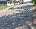 Дорога полностью убиты запятая необходимо положить нового асфальта дорогу