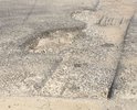 После укладке асфальта пересечении юных Коммунаров и. Крупской яма дорожники не заасфальтировали ужас яма 20 см