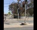 Работают разные светофорные сигналы для пешеходов