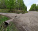 Выдавило сточную трубу под дорогой на перекрестке ул.Пушкинская ул.Вокзальная р-н 5й квартал