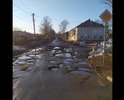 убитая дорога не видела ремонта 30 лет