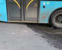 Добрый день. Жалко новые автобусы, яма на остановке Старорусский проспект в Шушарах.
Проведите, пожалуйста дорожные работы. Спасибо