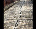 Продавлено дорожное полотно по улице Кирова от 63 дома до пересечения с улицей Чкалова. Дорога активно используется общественным транспортом.