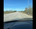 На дороге нет живого места, все в ямах