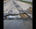 приложение не дает загрузить больше 1 фото... из-за отсутствия ливневой канализации, в этом месте постоянно стоит лужа длиной порядка 20 метров иглубиной более 20см, под водой скрываются ямы, в которых машины просто тонут. и так из года в год.