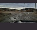 аварийное состояние отрезка дороги ул. ручейной.