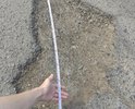 На данном участке дороги выбоины превышают 1,5 метра в длину и глубина более 15 см. А также не горит освещение. Администрация города на жалобы только отписывается, вечером ездить опасно и для водителей и для пешеходов, пешеходов не видно, особенно тех,кто выходит на прогулку с собакой, везде ямы, водители пытаются их объехать, выезжая на встречную полосу,что приводит к аварийным ситуациям. Движение является не безопасным.